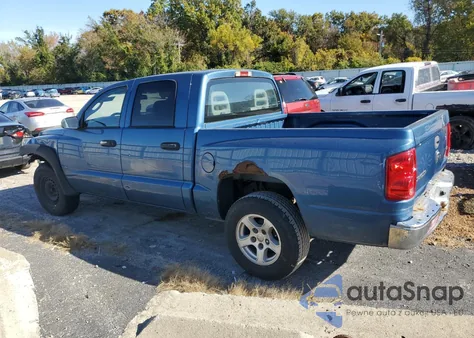 2006 Dodge Dakota Quad Slt from USA, damaged, VIN 1D7HE48K76S702255